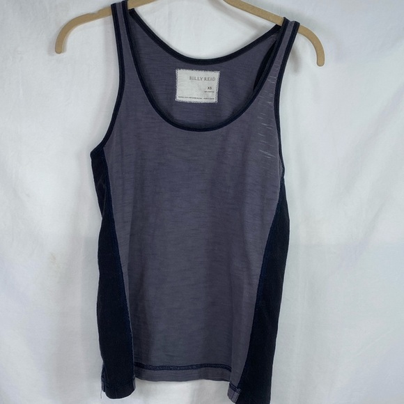 Billy Reid XS Gray & Black Women’s Tank Top. - Picture 4 of 6